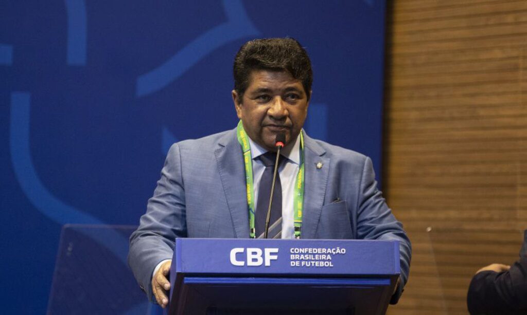 Ednaldo Rodrigues, presidente da CBF. Foto: Lucas Figueiredo/Mundo do futebol