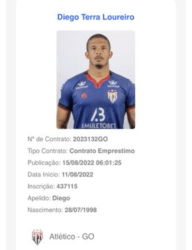 Diego Loureiro BID Atlético-GO