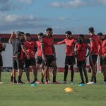 Elenco do Atlético. Foto: Bruno Corsino/ACG